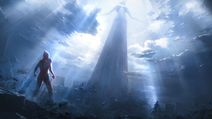 [Lukisan] Adegan terkenal Ultraman "Zog · Root Destruction Angel" Seri Ultraman adalah BOSS yang pal