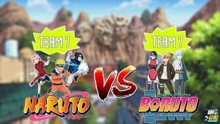 TEAM 7 NARUTO VS TEAM 7 BORUTO | NARUTO STORM ULTIMATE NINJA 4