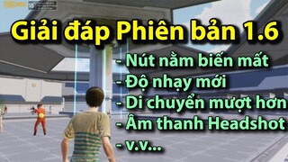 PUBG Mobile _ Phiên Bản 1.6 _ Giải Đáp Và Giới Thiệu Các Tính Năng _ Độ Nhạy, Nút Nằm, Di Chuyển,...