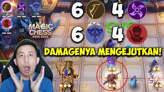 HANZO MASUK MAGIC CHESS TERNYATA SEKUAT INI SAMPE PERFECT WIN?!? ft. Irithel ⭐⭐⭐
