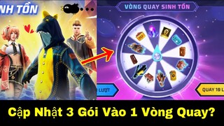 [Free Fire]/Vấn Đề Gà Rán Sắp Tới Có Cập Nhật 3 Gói Vào Một Vòng Quay Sinh Tồn Không?
