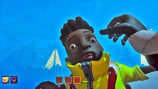 SNEAKY Plays as the CLOWN Neighbor! 👀 Brave Couldn't Handle the Pressure! 4K ULTRA Graphics *SN*
