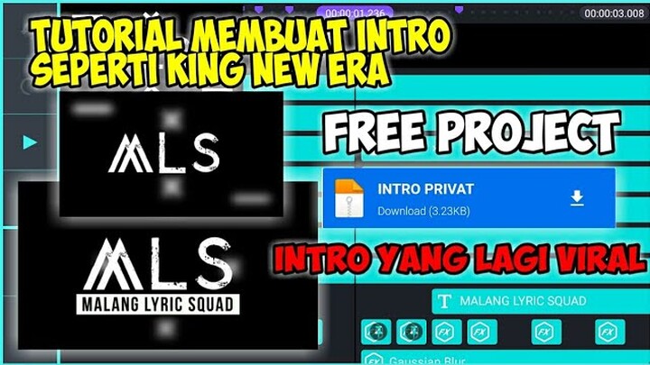 TUTORIAL MEMBUAT INTRO LYRIC MAKER SEPERTI "KING NEW ERA" - INTRO LYRIC MAKER - LYRIC MAKER 2020