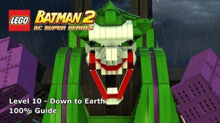 #10 Down to Earth 100% Guide - LEGO Batman 2: DC Super Heroes
