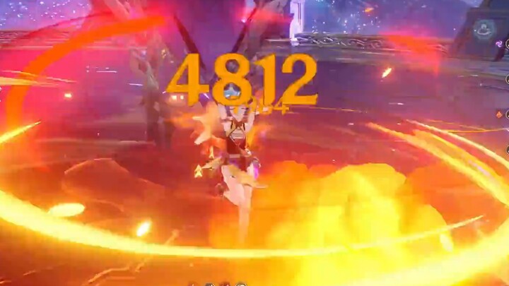 [ เก็นชินโอมแพก] 0 life sky ultra-low match Ronggan w can play without Zhongli ~ Abyss 12-3 first half real combat demo