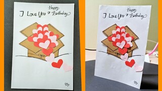 Cách làm thiệp sinh nhật / Thiệp Valentine / Thiệp Trái Tim