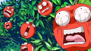 "Gourmet Hunter x Hunter" The human-faced apple was born to be tortured, and it was tortured in ever