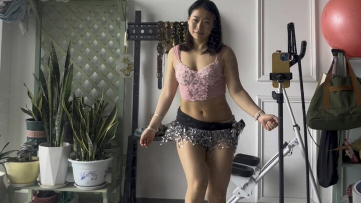 Belly dance new moves practice