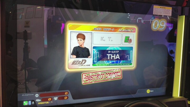 頭文字D THE ARCADE SS5 | NEW PLAYER EX10 (LADPRAO) DAY 1