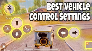 BEST VEHICLE CONTROL SETTING | TIPS & TRICKS | Tutorial/Guide PUBG MOBILE