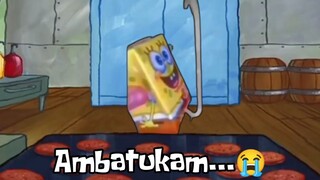 Spongebob Ambatukam Di Krusty Crab...😭