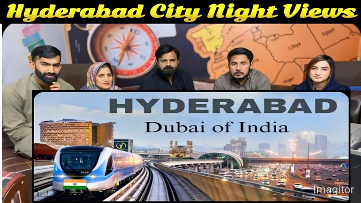 Hyderabad City | Dubai of India | Hyderabad city tour 2023 |Drone view🇮🇳