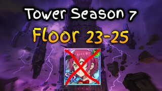Season 7 Tower of Trials Floor 23-25 Without Halloween Gowther | Seven Deadly Sins: Grand Cross