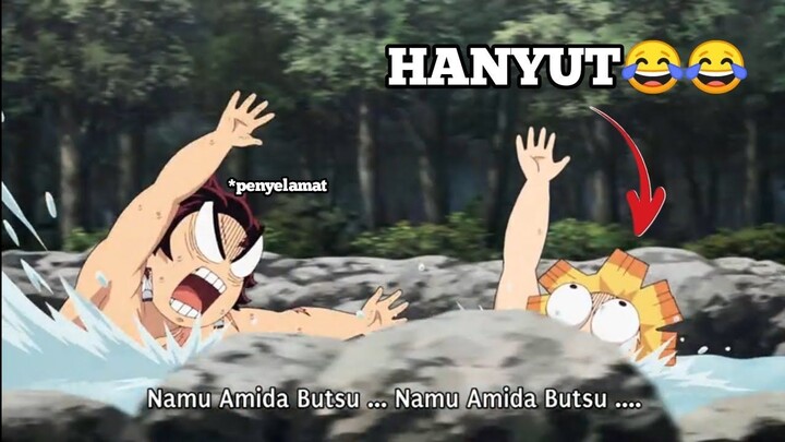 Ketika latihan di bawah air terjun😂😂