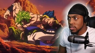 Gogeta Vs Broly Full FIGHT | REACTION (Dragon Ball Super: Broly Movie)