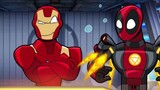 Deadpool asked Iron Man to help him make a steel suit? Iron Man: Kill you!