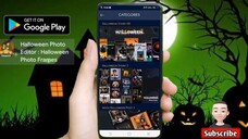 POPULAR APPS EVERY HALLOWEEN | HALLOWEEN PHOTO EDITOR (TUTORIAL)