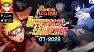 Konoha Legend: Ninja AFK Mobile Free 2 Giftcode Gameplay - Naruto RPG Game Android iOS