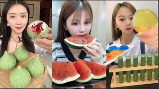 ASMR Thánh Ăn Đá Ăn Đá Lạnh Màu Sắc Hình Dạng Bất Thường Thú Vị - ASMR Ice Crunchy Eating sound#122