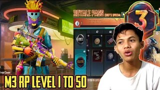 Fix!! Bocoran Season 2 M3 lv. 1 to 50 Rewards | PUBG MOBILE