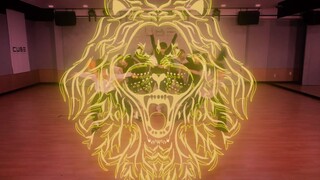 هناك أسد؟! استوديو التمارين بمليون مؤثر خاص لـ [(G)I-DLE] «LION» من عبقري مراقبة المواقع
