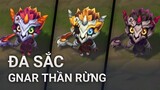 Đa Sắc Skin Gnar Thần Rừng | Liên Minh Huyền Thoại | Yugi Gaming