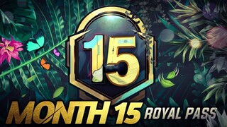 MONTH 15 Royal PASS | 1 TO 50 RP | M15 ROYAL PASS PUBG MOBILE | MONTH 15 ROYAL PASS AND v2.2 UPDATES