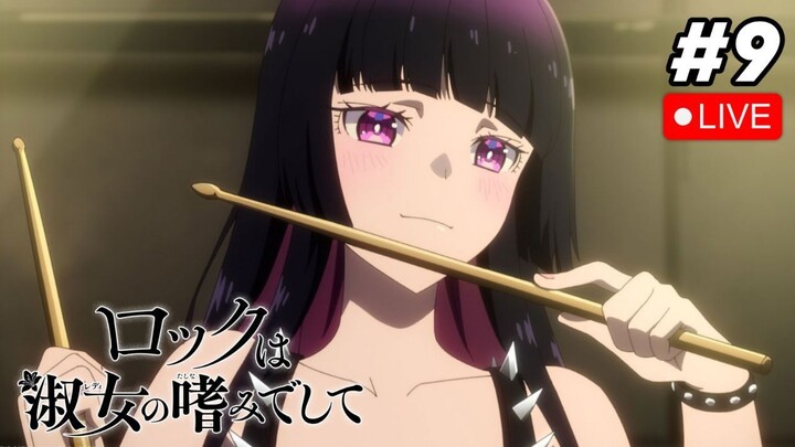 Review anime Rock wa Lady no Tashinami deshite Episode 9
