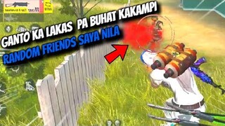 Lakas nila mag rush Random friends ( ROS GAMEPLAY )