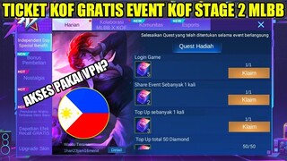TICKET KOF GRATIS DI EVENT KOF BINGO STAGE 2 MOBILE LEGENDS!!! 10 TICKET DRAW GRATIS