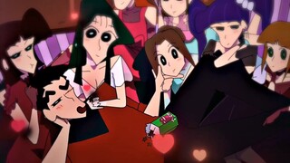 【Crayon Shin-chan】What if Crayon Shin-chan became a harem show?