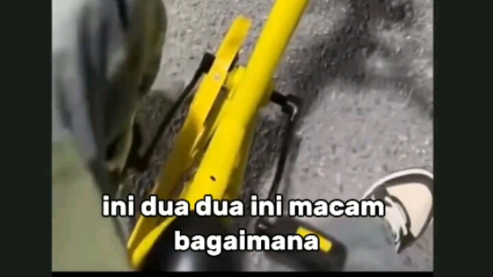 SEPEDA UNIK MEMBUAT PERUT SIXPACK