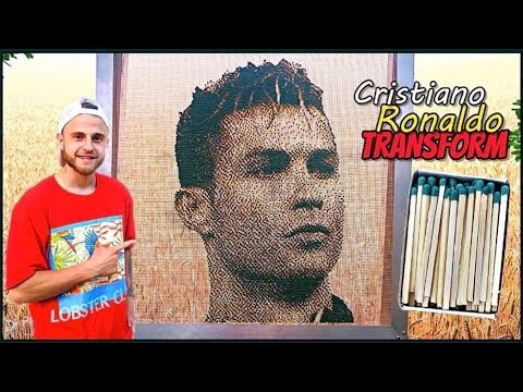 Cristiano Ronaldo made of Matches