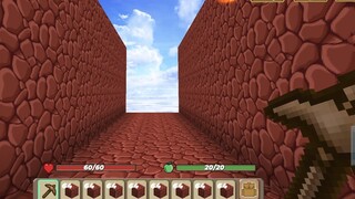 MINING HELL STONES USING WOODEN PICKAXE ONLY IN MINING AREA| BLOCKMAN GO SKYBLOCK