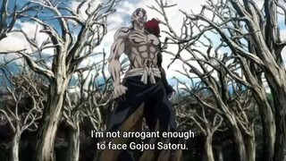 Gojou Satoru being serious for 1 min and 50 second
