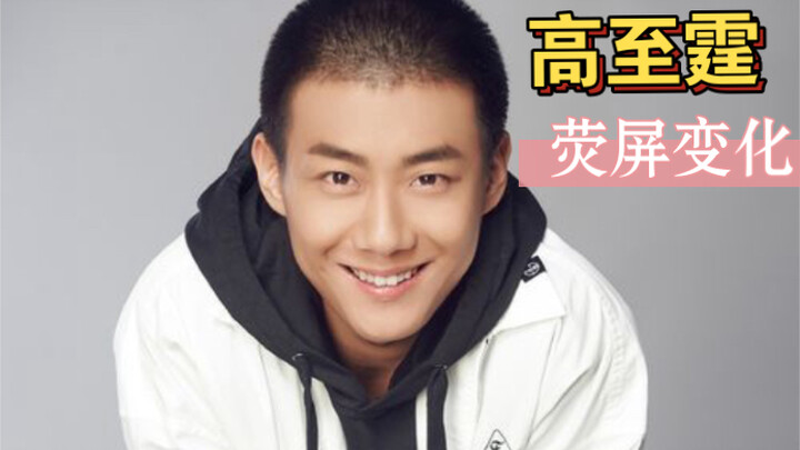 高至霆，从影以来荧屏变化，这是走演技派路线的