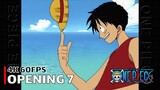 One Piece - Opening 16 【Hands Up!】 4K 60FPS Creditless