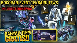 Wajib Tau‼️BOCORAN EVENT TERBARU FFWS 2021 GARENA FREE FIRE