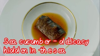 Sea cucumber - delicacy hidden in the sea