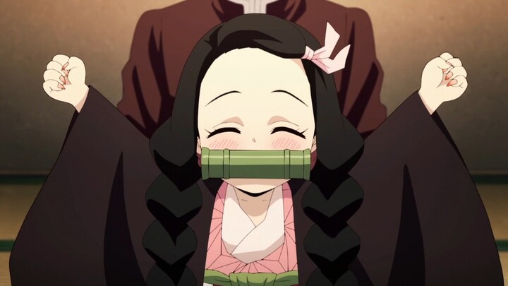 Cute Nezuko is here! Pure audio version. Can anyone guess who sings this song?