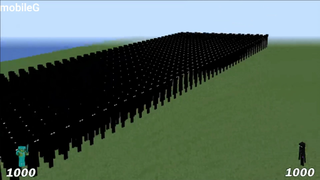 Đội quân zombie vs đội quân enderman #game