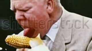[AI tạo ra] Khrushchev ăn ngô