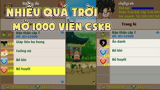 Ngọc Rồng Online - Thử Thách Max Tốc Độ Mở 1000 Viên Capsule Kì bí