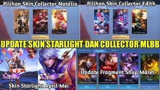 BOCORAN SKIN STARLIGHT DAN PILIHAN SKIN COLLECTOR APRIL-MEI 2024! UPDATE FRAGMENT SHOP MLBB MARET