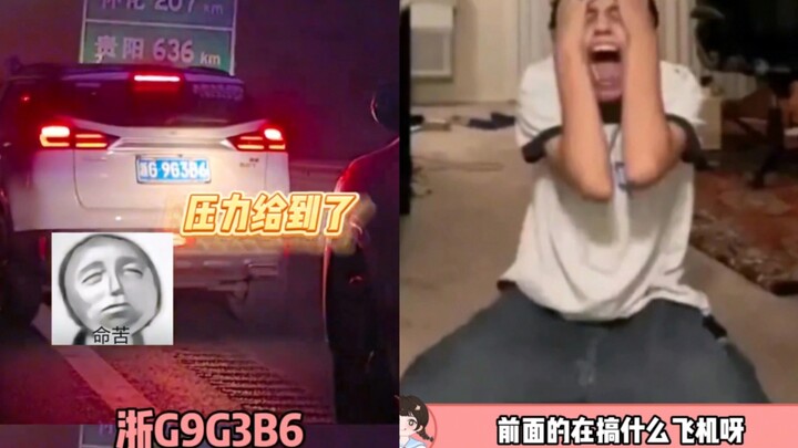 Một đống người dồn hết lên làn khẩn cấp, cuối cùng chiếc xe cuối cùng bị cảnh sát giao thông hét toá