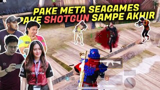 COBAIN META SEGAMES ?! PAKE SHOTGUN DARI AWAL SAMPE AKHIR !! GILA DAMAGE NYA . . . - PUBG MOBILE