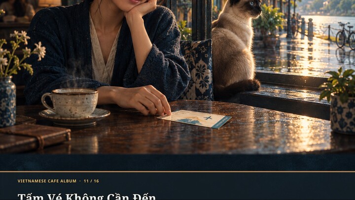 Caturday Đặc Biệt, Quán Cà Phê Mèo Xiêm - Tấm Vé Không Cần Đến