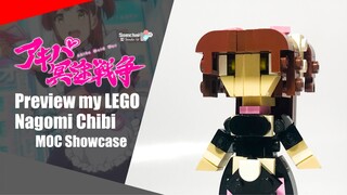 Preview my LEGO Nagomi Chibi from Akiba Maid War | Somchai Ud