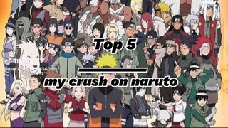 my crush on naruto