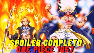 HACIA LA PROXIMA ISLA ! AQUI TIENES EL CAPITULO COMPLETO !! SPOILER COMPLETO ONE PIECE 1057 !!!!